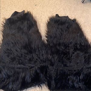 Black fluffies